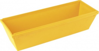 Vanička plastová sádrokartonářská žlutá Kubala
