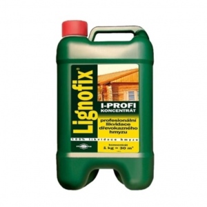 Lignofix I-profi koncentrát bezbarvý 10kg k likvidaci dřevokazného hmyzu