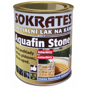 Sokrates Aquafin Stone 0,7kg lak na kámen lesklý
