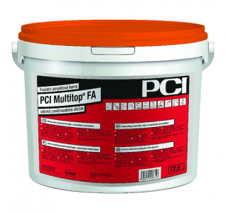 PCI Multitop FA 12,5l fasádní barva bílá