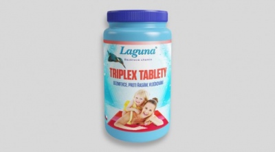 Laguna Triplex tablety 1,6kg pravidelná dezinfekce vody