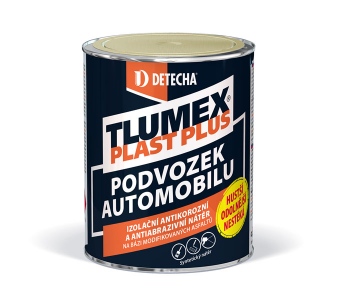 Tlumex Plast Plus 0,9kg barva na podvozek aut