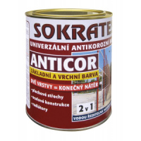 Sokrates Anticor 2v1 0840 červenonědá 0,7kg základ na kov