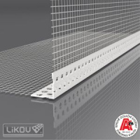 Lišta rohová kombi PVC+perlinka Vertex 2,5m 10/10cm
