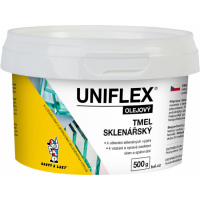 Sklenářský tmel 1kg Uniflex