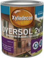 Xyladecor Oversol 2v1 Bílý krycí 2,5l tixotropní silnovrstvá lazura