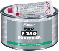 HB Body Fiber 250 tmel se skelným vláknem 250g