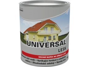 Industrol Universal lesk 8190 červeň rumělková tmavá 0,75l