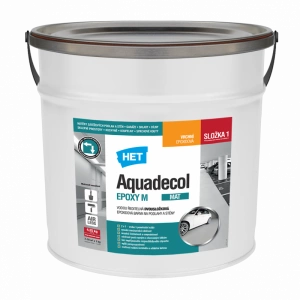 HET Aquadecol Epoxy M (1) bílá 4,25kg epoxid.barva mat + tužidlo (2) 0,75kg