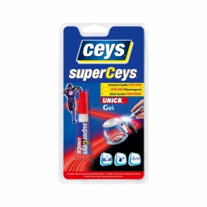 Ceys lepidlo vteřinové SuperUnick gel 3g extra silné
