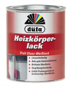 Düfa LUT Heizkörperlack 750ml barva na radiátory bílá "výprodej"