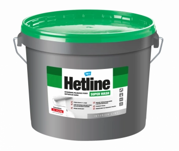 HET Hetline Super Wash bílá 12kg vysoce omyvatelná barva