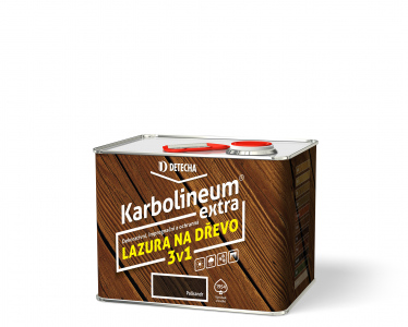 Karbolineum Extra 3v1 kaštan 3,5kg