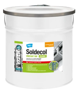 HET Soldecol Unicoat SM 3v1 - míchané, odstíny RAL 5l email polomat