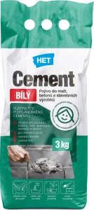 Cement bílý 3kg HET (Bal)