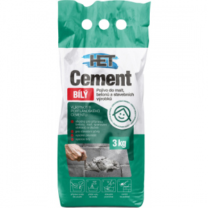 Cement bílý 3kg HET (Bal)
