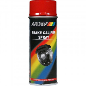 Motip sprej barva na brzdové prasátka červená 400ml Brake Caliper Spray