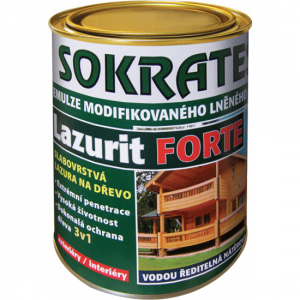 Sokrates Lazurit Forte 0,7kg emulze lněného oleje