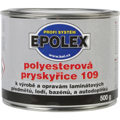 Epoxy 109 polyesterová pryskyřice 500g + iniciátor