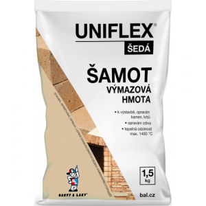 Kamnářský tmel Šamotová hmota 1,5kg Uniflex BaL