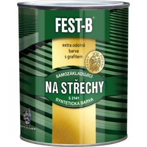 Fest-B 2v1 0570 tmavě zelená 0,8kg barva na střechy S2141