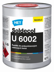 Soldecol U6002  ředidlo 0,7l polyuretanové