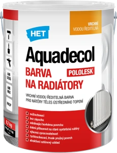 HET Aquadecol Barva na radiátory 0,7l bílá