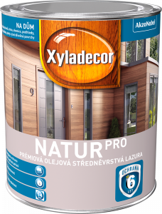 Xyladecor Natur Pro Dub 0,75l středněvrstvá olejová lazura