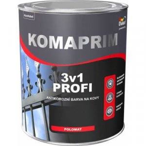 Komaprim PROFI 3v1 RAL 8017 tmavě hnědý 0,75l antikorozní barva