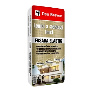 Den Braven Fasáda Elastic lepící a stěrkový tmel 25kg