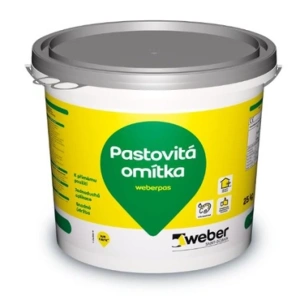 Weber.pas silikon zrnitý Z 1,5mm 25kg silikonová omítka /OP 315 Z/