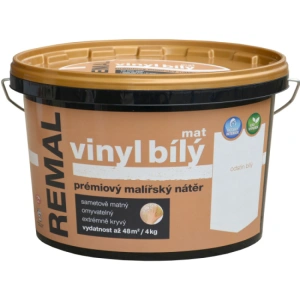 Remal Vinyl mat 4kg malířský omyvatelný nátěr