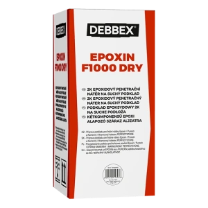 Debbex Epoxin F1000 DRY set 4,4kg A+B 2K epoxidová penetrace