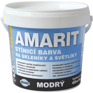 Amarit modrý 1kg stínící barva na skleníky