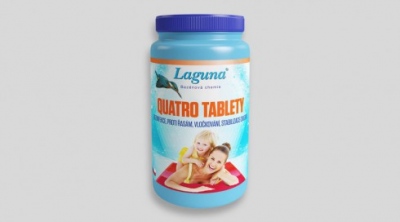 Laguna Quatro tablety 1kg pravidelná dezinfekce vody