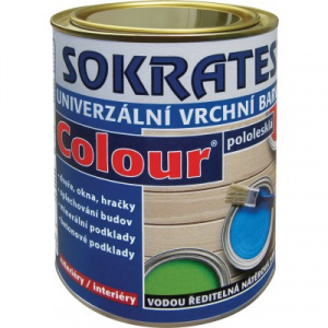 SOKRATES Colour 0100 bílá 2kg pololesk