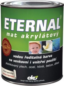 ETERNAL mat akrylátový 01 bílý 0,7kg