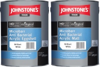 Johnstones Anti Bacterial Acrylic Eggshell 5l bílá pololesk