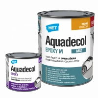 HET Aquadecol Epoxy M (1) bílá 0,85kg epoxid.barva mat + tužidlo (2) 0,15kg