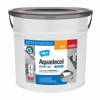 HET Aquadecol Epoxy SG (1) bílá 3,75kg epoxid.barva pololesk + tužidlo (2) 0,75kg