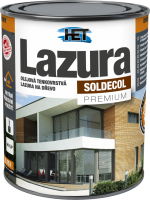 HET Soldecol Lazura Premium olejová tenkovrstvá 0,75l báze