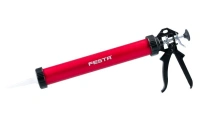Pistole na tmel vytlačovací ALU 600ml Festa