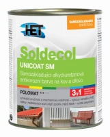 HET Soldecol Unicoat SM 3v1 - míchané, odstíny RAL 0,75l email polomat