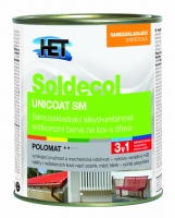 HET Soldecol Unicoat 3v1 SM - míchané, odstíny RAL 5l email polomat