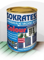 SOKRATES Colour  0540 zelená tmavá 0,7kg MAT "výprodej"