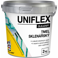 Sklenářský tmel 2kg Uniflex