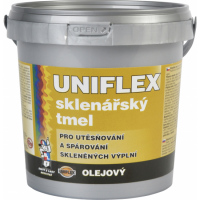 Sklenářský tmel 6kg Uniflex