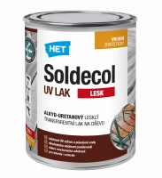 HET Soldecol UV Lak lesk 2,5l alkyd-uretanový