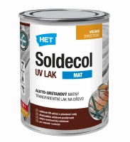 HET Soldecol UV Lak mat 5l alkyd-uretanový