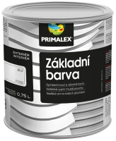 Primalex Základní barva bílá na dřevo 0,75l